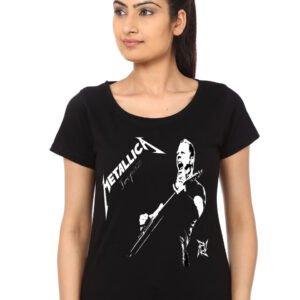 Metallica Girl's Black T-Shirt