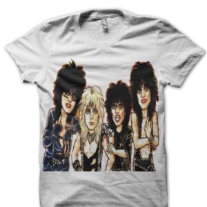 Motley Crue White Tee