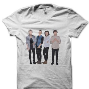 One Direction Half Sleeve White T-Shirt