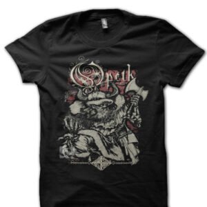 Opeth Black Half Sleeve T-Shirt