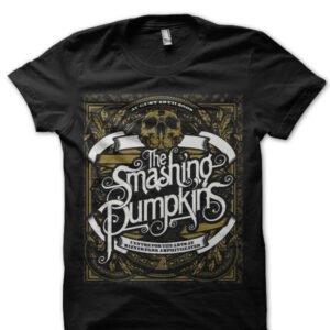 The Smashing Pumpkins Half Sleeve Black T-Shirt