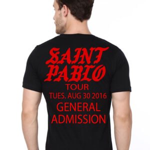 Saint Pablo Tour Black T-Shirt