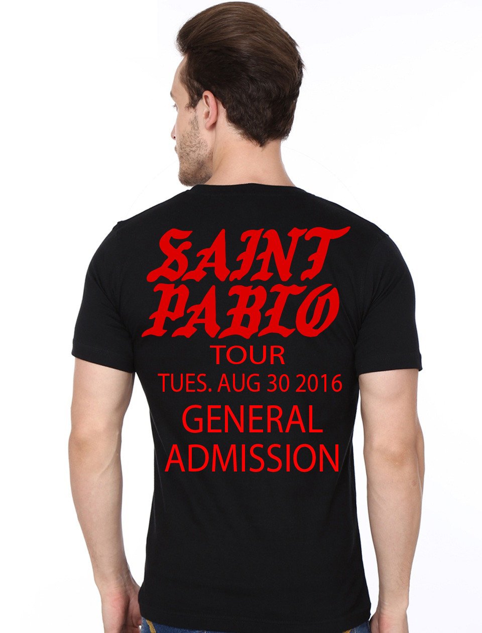 Saint Pablo Tour Black T-Shirt