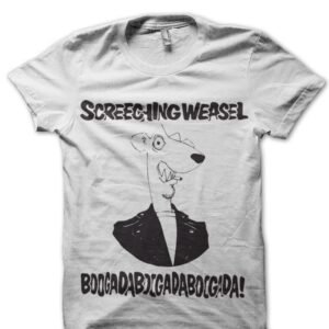 Screeching Weasel White T-Shirt