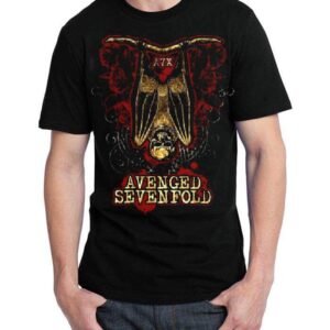 Avenged Sevenfold Black Half Sleeve T-Shirt