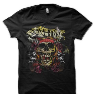 Guns N' Roses Black Half Sleeve T-Shirt