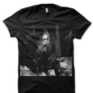 Satanic Warmaster Half Sleeve Black T-Shirt