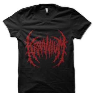 Kraanium Band Black Half Sleeve T-Shirt