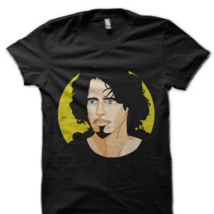 Audioslave Chris Cornell Tribute Art Black Half Sleeve T-Shirt