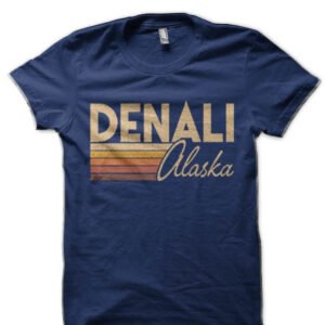 Denali National Park Alaska Half Sleeve T-Shirt
