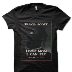 Travis Scott Black Half Sleeve T-Shirt