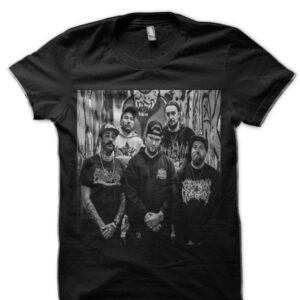 Kraanium Band Black Half Sleeve T-Shirt