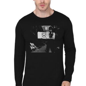 Bob Dylan ft Bear Black Full Sleeve T-Shirt