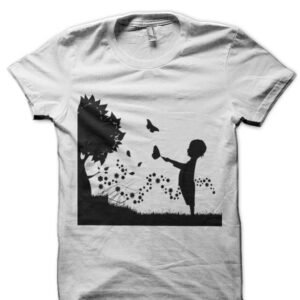 Porcupine Tree White Half Sleeve T-Shirt