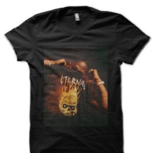 Travis Scott Black Half Sleeve T-Shirt