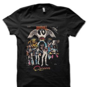 Brian May Black Half Sleeve T-Shirt