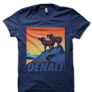 Denali National Park Half Sleeve  T-Shirt
