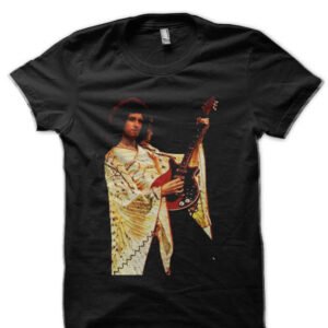 Brian May Black Half Sleeve T-Shirt