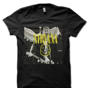 Nirvana Black Half Sleeve T-Shirt