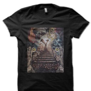 led zeppelin Black Half Sleeve T-Shirt