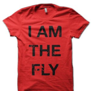 The Fly Red Half Sleeve T-Shirt