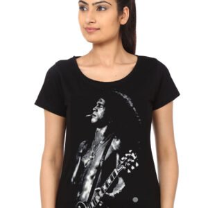 Slash AC DC Girl's Black T-Shirt